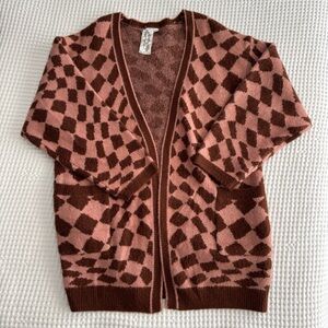 Women's Geometric Cardigan